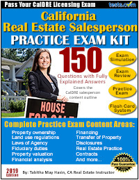 California Real Estate Agent Exam (CalDRE)